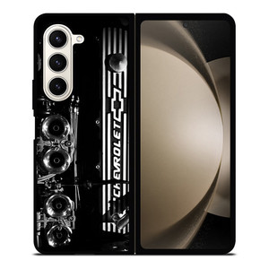 CHEVY CHEVROLET ENGINES Samsung Galaxy Z Fold 5 Case Cover CHEVY CHEVROLET ENGINES Samsung Galaxy Z Fold 5 Case Cover