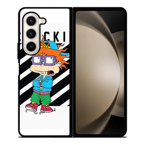 CHUCKIE FINSTER RUGRATS OFF WHITE Samsung Galaxy Z Fold 5 Case Cover CHUCKIE FINSTER RUGRATS OFF WHITE Samsung Galaxy Z Fold 5 Case Cover