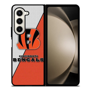 CINCINNATI BENGALS FOOTBALL NFL EMBLEM Samsung Galaxy Z Fold 5 Case Cover CINCINNATI BENGALS FOOTBALL NFL EMBLEM Samsung Galaxy Z Fold 5 Case Cover