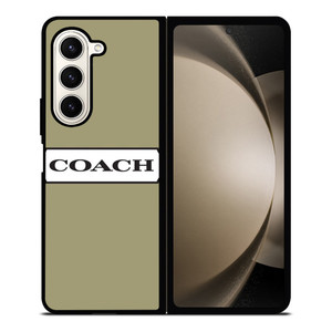 COACH NEW YORK LABEL Samsung Galaxy Z Fold 5 Case Cover COACH NEW YORK LABEL Samsung Galaxy Z Fold 5 Case Cover