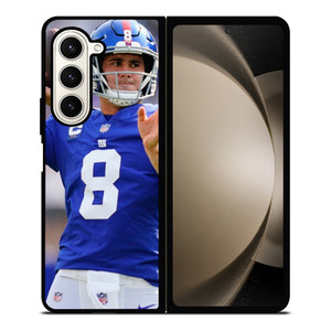 DANIEL JONES NEW YORK GIANTS NFL Samsung Galaxy Z Fold 5 Case Cover DANIEL JONES NEW YORK GIANTS NFL Samsung Galaxy Z Fold 5 Case Cover