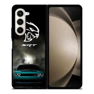 DODGE CHALLENGER SRT CAR EMBLEM Samsung Galaxy Z Fold 5 Case Cover