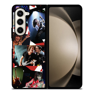 EDDIE VAN HALEN COLLAGE Samsung Galaxy Z Fold 5 Case Cover EDDIE VAN HALEN COLLAGE Samsung Galaxy Z Fold 5 Case Cover