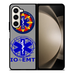 EMT EMS REGISTERED PARAMEDIC LOGO Samsung Galaxy Z Fold 5 Case Cover EMT EMS REGISTERED PARAMEDIC LOGO Samsung Galaxy Z Fold 5 Case Cover