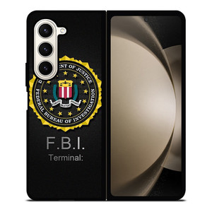 FBI TERMINAL BADGE Samsung Galaxy Z Fold 5 Case Cover FBI TERMINAL BADGE Samsung Galaxy Z Fold 5 Case Cover