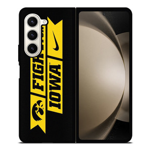 FIGHT FOR IOWA HAWKEYES NIKE FOOTBALL Samsung Galaxy Z Fold 5 Case Cover