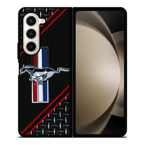 FORD MUSTANG METAL EMBLEM LOGO Samsung Galaxy Z Fold 5 Case Cover FORD MUSTANG METAL EMBLEM LOGO Samsung Galaxy Z Fold 5 Case Cover