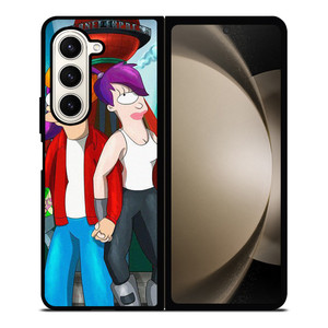 FUTURAMA PHILIP AND LEELA CARTOON Samsung Galaxy Z Fold 5 Case Cover