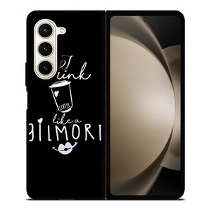 GILMORE GIRLS COFFEE ILLUSTRATION Samsung Galaxy Z Fold 5 Case Cover