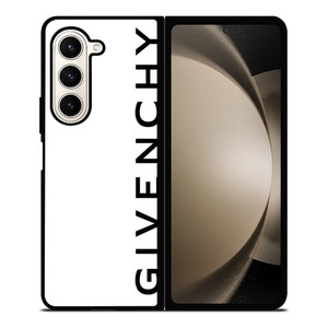 GIVENCHY PARIS WHITE LOGO Samsung Galaxy Z Fold 5 Case Cover