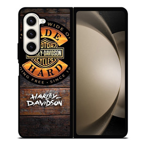 HARLEY DAVIDSON RIDING FREE 1903 Samsung Galaxy Z Fold 5 Case Cover