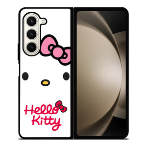 HELLO KITTY FLAT CUTE Samsung Galaxy Z Fold 5 Case Cover