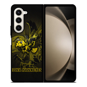 IOWA HAWKEYES FOOTBALL SYMBOL Samsung Galaxy Z Fold 5 Case Cover
