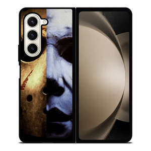 JASON VOORHEES VS MICHAEL MYER HALLOWEEN Samsung Galaxy Z Fold 5 Case Cover JASON VOORHEES VS MICHAEL MYER HALLOWEEN Samsung Galaxy Z Fold 5 Case Cover