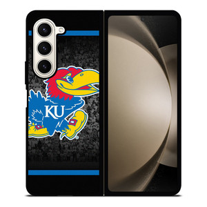 KANSAS CITY JAYHAWKS BASKETBALL ICON Samsung Galaxy Z Fold 5 Case Cover KANSAS CITY JAYHAWKS BASKETBALL ICON Samsung Galaxy Z Fold 5 Case Cover