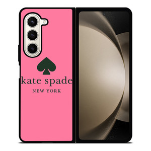 KATE SPADE NEW YORK BLACK PINK Samsung Galaxy Z Fold 5 Case Cover