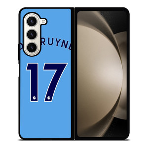 KEVIN DE BRUYNE MANCHESTER CITY HOME KIT Samsung Galaxy Z Fold 5 Case Cover KEVIN DE BRUYNE MANCHESTER CITY HOME KIT Samsung Galaxy Z Fold 5 Case Cover