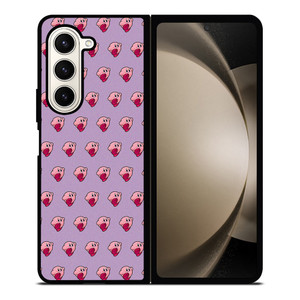 KIRBY CUTE PATTERN Samsung Galaxy Z Fold 5 Case Cover