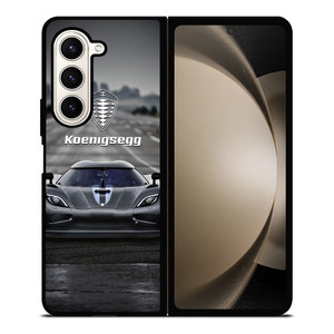 KOENIGSEGG SUPER CAR EMBLEM Samsung Galaxy Z Fold 5 Case Cover