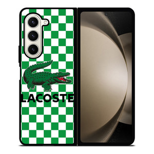 LACOSTE CHECKERBOARD LOGO Samsung Galaxy Z Fold 5 Case Cover