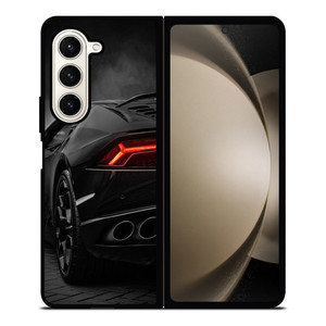 LAMBORGHINI HURACAN BLACK COOL Samsung Galaxy Z Fold 5 Case Cover
