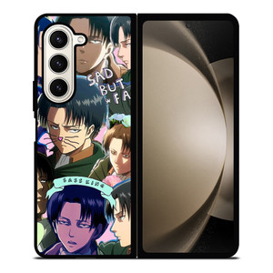 LEVI ACKERMAN ATTACK ON TITANS CUTE ANIME COLLAGE Samsung Galaxy Z Fold 5 Case Cover LEVI ACKERMAN ATTACK ON TITANS CUTE ANIME COLLAGE Samsung Galaxy Z Fold 5 Case Cover