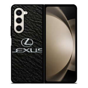 LEXUS LEATHER LOGO EMBLEM Samsung Galaxy Z Fold 5 Case Cover