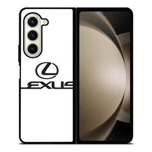 LEXUS WHITE LOGO Samsung Galaxy Z Fold 5 Case Cover