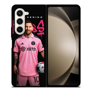 LIONEL MESSI INTER MIAMI SOCCER Samsung Galaxy Z Fold 5 Case Cover LIONEL MESSI INTER MIAMI SOCCER Samsung Galaxy Z Fold 5 Case Cover