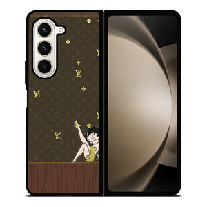 LOUIS VUITTON BETTY BOOP CARTOON Samsung Galaxy Z Fold 5 Case Cover