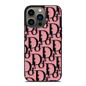 DIOR PINK PATTERN iPhone 13 Pro Case Cover DIOR PINK PATTERN iPhone 13 Pro Case Cover