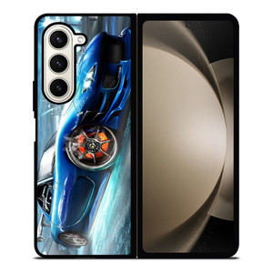 MAZDA RX 7 BLUE Samsung Galaxy Z Fold 5 Case Cover MAZDA RX 7 BLUE Samsung Galaxy Z Fold 5 Case Cover