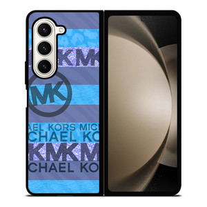 MICHAEL KORS BLUE STRIPE Samsung Galaxy Z Fold 5 Case Cover MICHAEL KORS BLUE STRIPE Samsung Galaxy Z Fold 5 Case Cover