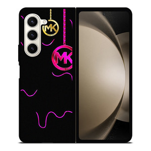 MICHAEL KORS GOLD PINK Samsung Galaxy Z Fold 5 Case Cover