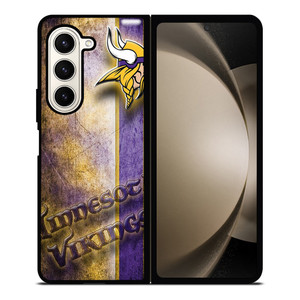 MINNESOTA VIKINGS GRUNGE LOGO Samsung Galaxy Z Fold 5 Case Cover