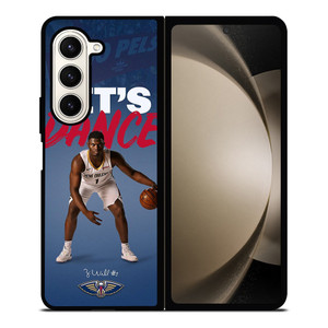 NEW ORLEANS PELICANS ZION WILLIAMSON NBA Samsung Galaxy Z Fold 5 Case Cover NEW ORLEANS PELICANS ZION WILLIAMSON NBA Samsung Galaxy Z Fold 5 Case Cover