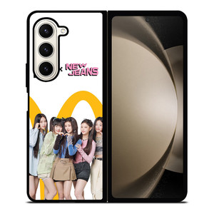 NEWJEANS X MCDONALDS KPOP Samsung Galaxy Z Fold 5 Case Cover