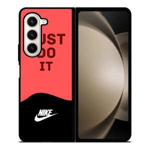 NIKE JUST DO IT SOLID RED Samsung Galaxy Z Fold 5 Case Cover