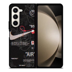 NIKE OFF WHITE FLORAL LOGO Samsung Galaxy Z Fold 5 Case Cover NIKE OFF WHITE FLORAL LOGO Samsung Galaxy Z Fold 5 Case Cover