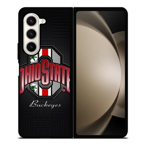 OHIO STATE BUCKEYES WEED METAL SYMBOL Samsung Galaxy Z Fold 5 Case Cover