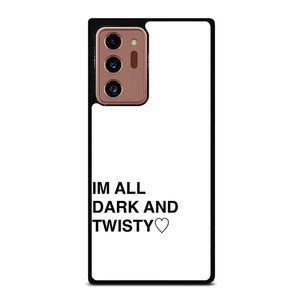 GREYS ANATOMY IM ALL DARK AND TWISTY Samsung Galaxy Note 20 Ultra Case Cover GREYS ANATOMY IM ALL DARK AND TWISTY Samsung Galaxy Note 20 Ultra Case Cover