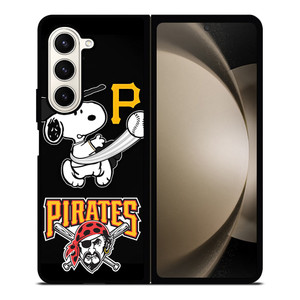 PITTSBURGH PIRATES SNOOPY BASEBALL Samsung Galaxy Z Fold 5 Case Cover