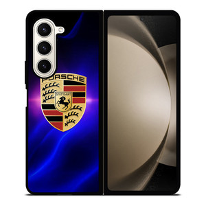 PORSCHE GRADIENT EMBLEM Samsung Galaxy Z Fold 5 Case Cover