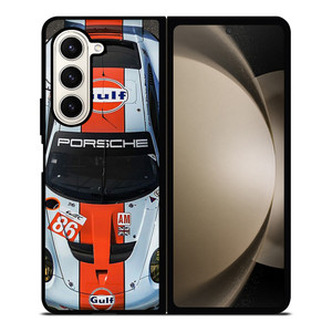 PORSCHE GULF RACING CAR Samsung Galaxy Z Fold 5 Case Cover
