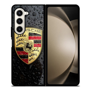 PORSCHE WET EMBLEM Samsung Galaxy Z Fold 5 Case Cover