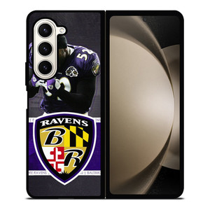 RAY LEWIS BALTIMORE RAVENS LOGO Samsung Galaxy Z Fold 5 Case Cover
