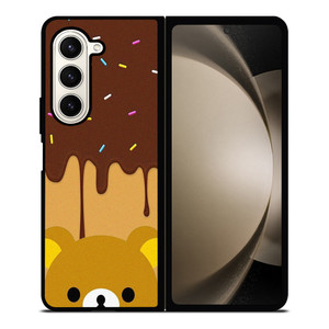 RILAKKUMA BEAR CUTE Samsung Galaxy Z Fold 5 Case Cover