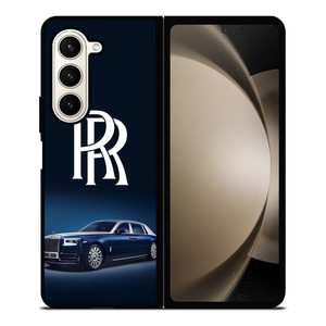 ROLLS ROYCE LUXURY CAR BLUE Samsung Galaxy Z Fold 5 Case Cover