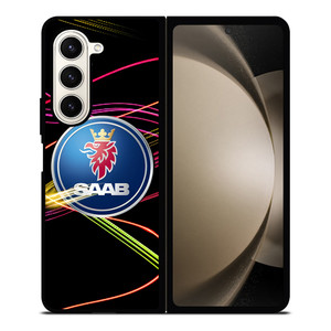 SAAB AB AEROSPACE EMBLEM Samsung Galaxy Z Fold 5 Case Cover