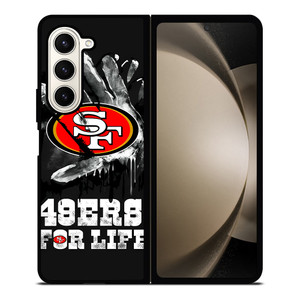 SAN FRANCISCO 49ERS FOR LIFE Samsung Galaxy Z Fold 5 Case Cover